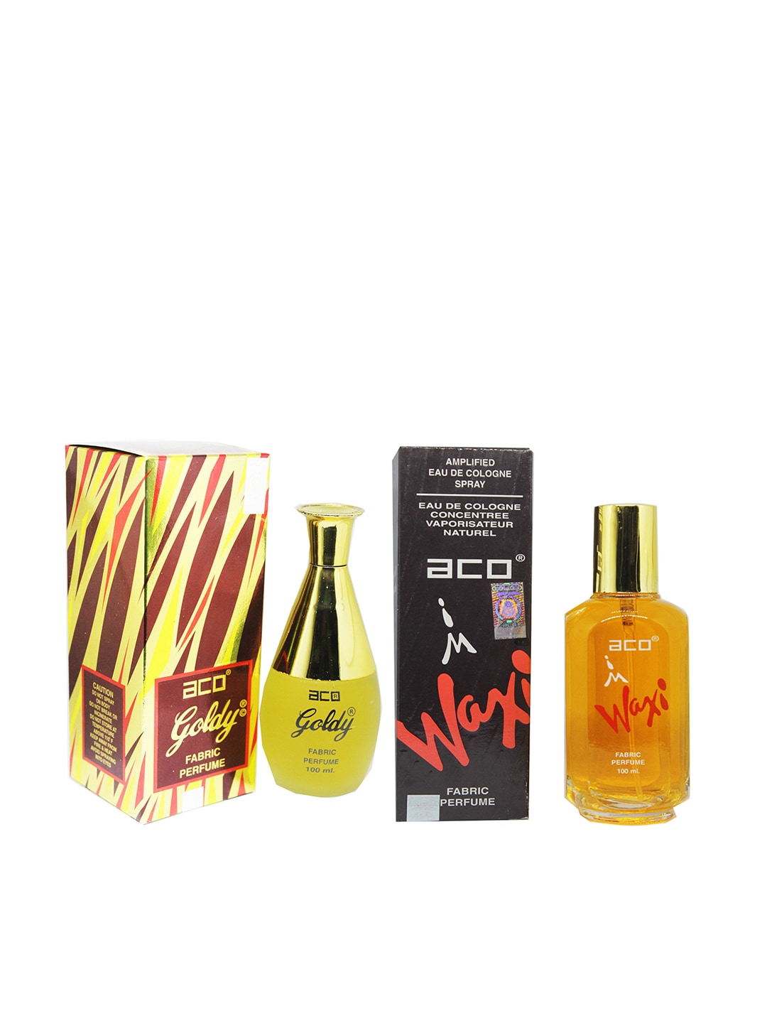aco PERFUMES Aco Goldy & waxi Perfume Combo set 200 ml Price in India
