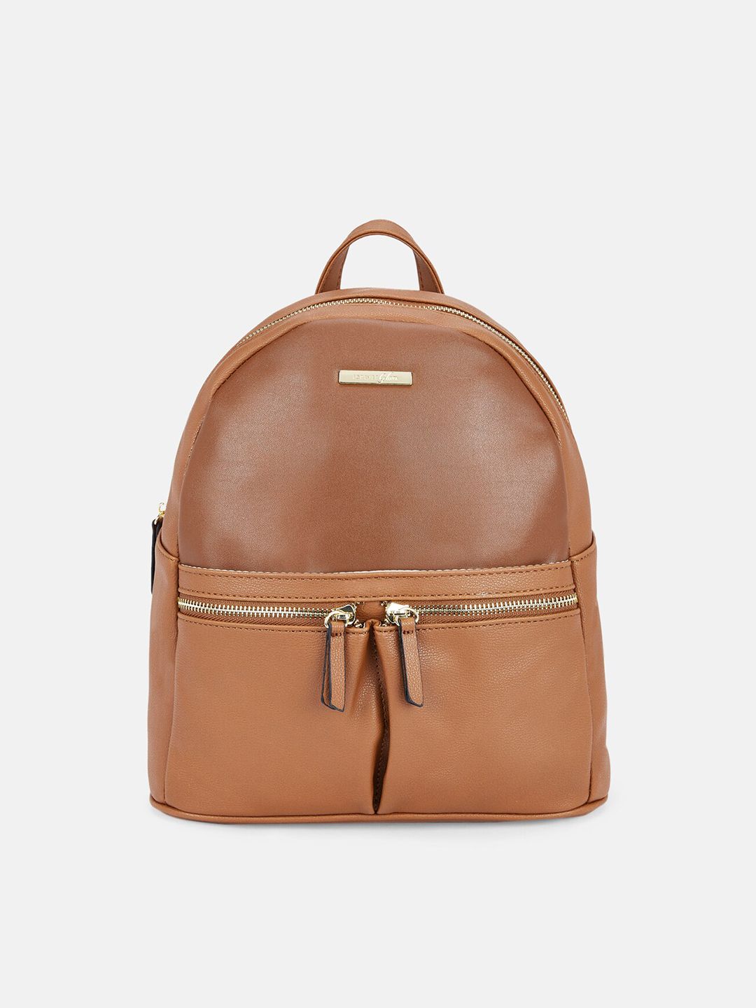 Forever Glam by Pantaloons Women Brown Backpack Price in India