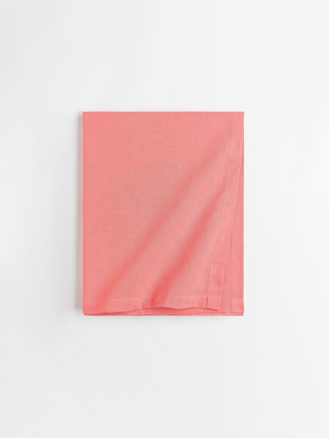 H&M Pink Solid Cotton Tablecloth Price in India