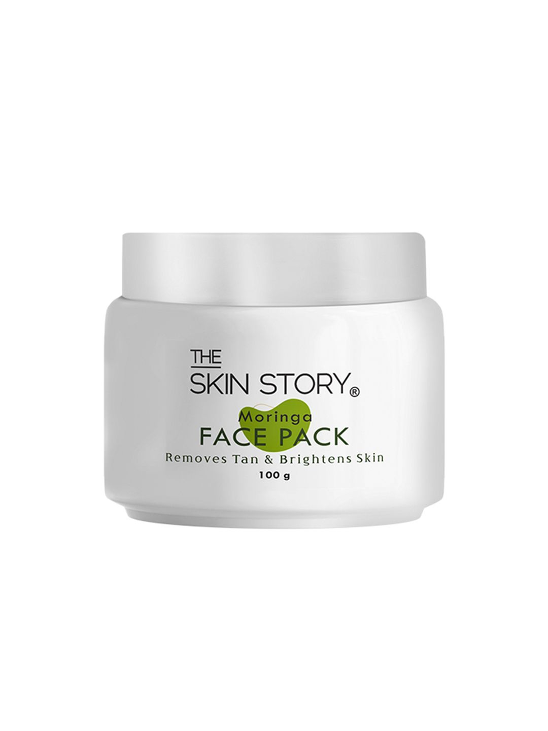 THE SKIN STORY Hydrating Moringa Face Pack with French Green Clay - 100 g