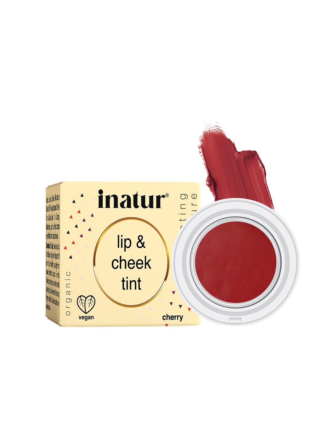 Inatur Lip and Cheek Tint Cherry 4gm