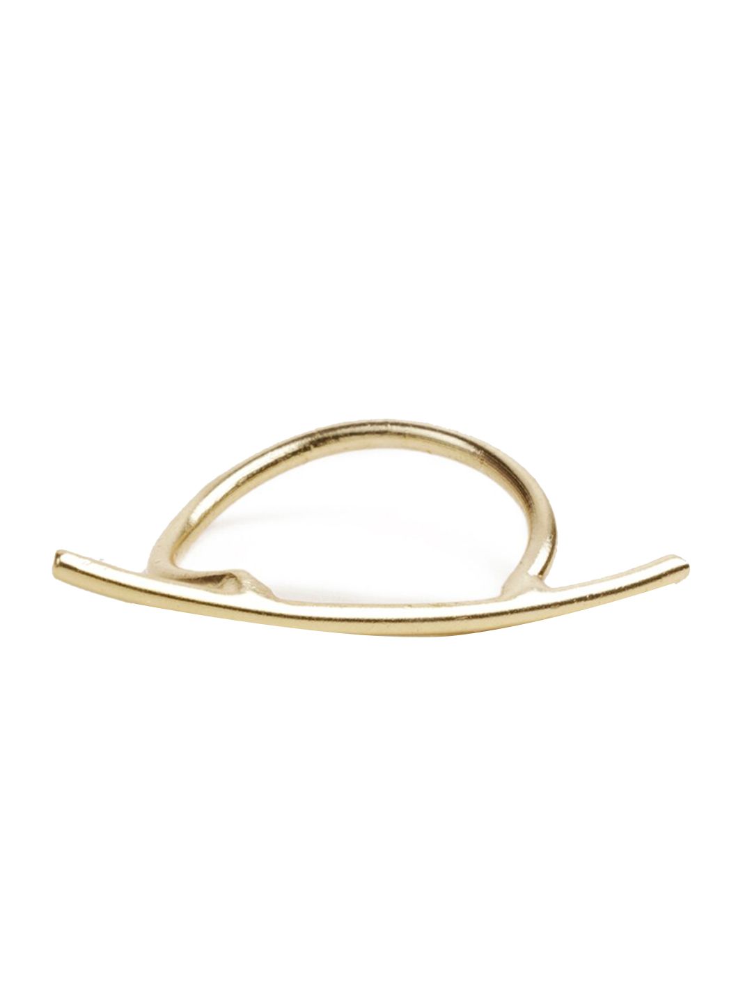 STILSKII  Gold-Plated Magnificent Finger Ring Price in India