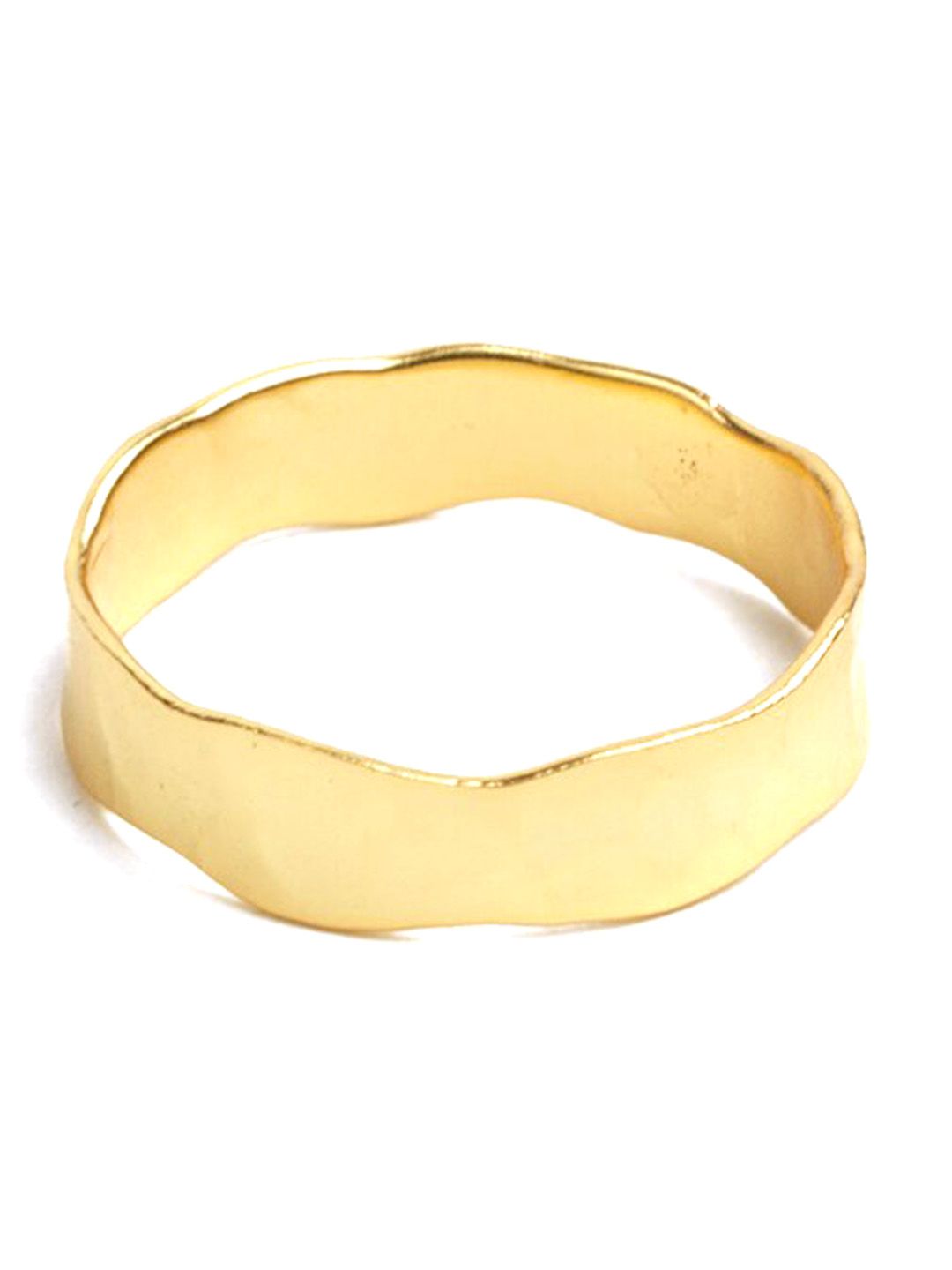 STILSKII Unisex Gold-Plated Adjustable Finger Ring Price in India