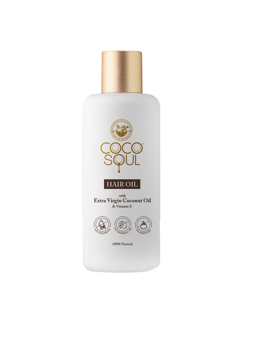 Coco Soul Hair Oil with Extra Virgin Coconut Oil & Vitamin E For Deep Nourishment 200ml Price in India