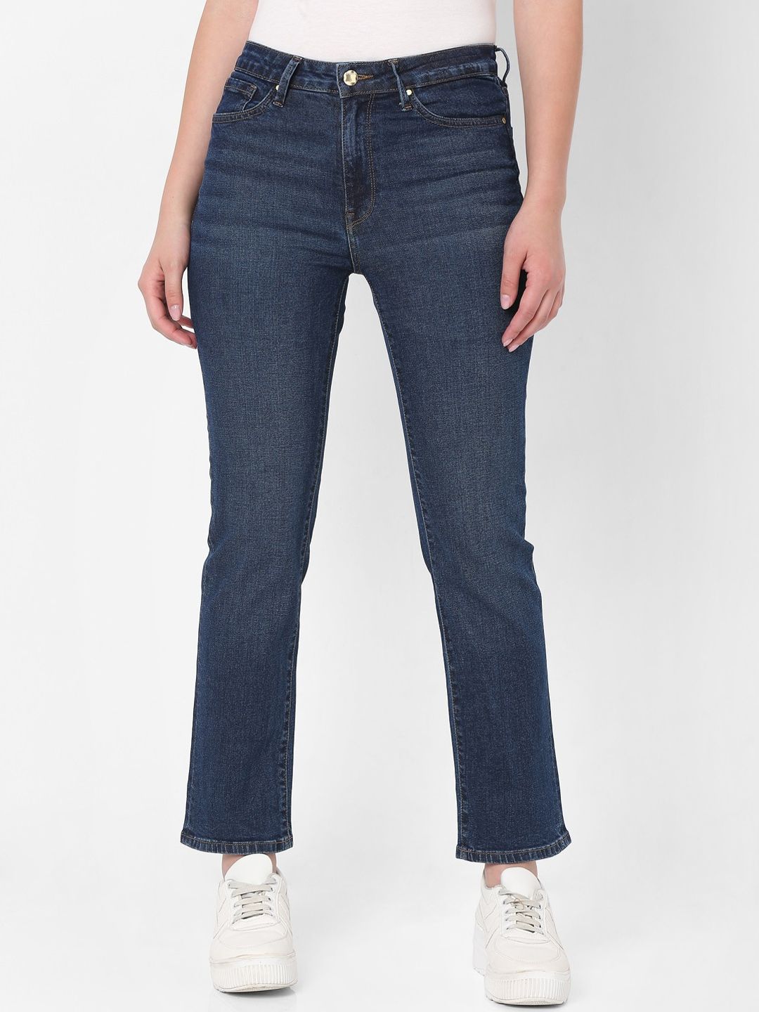 SPYKAR Women Blue Straight Fit Jeans Price in India