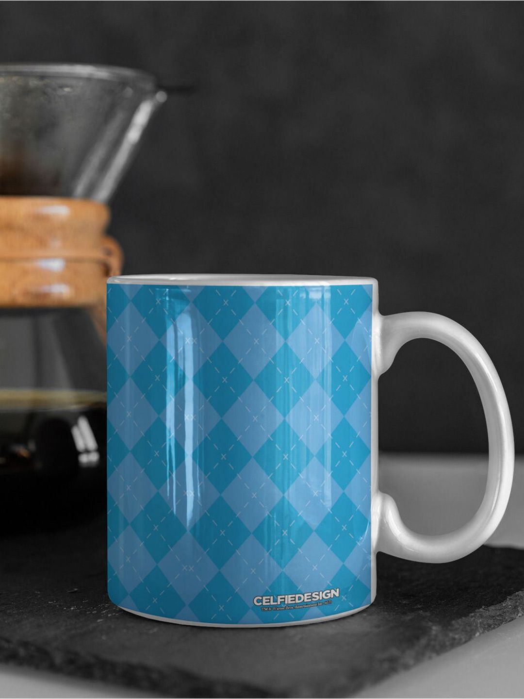 macmerise Blue Crest Ravenclaw Pattern - Coffee Mugs Price in India