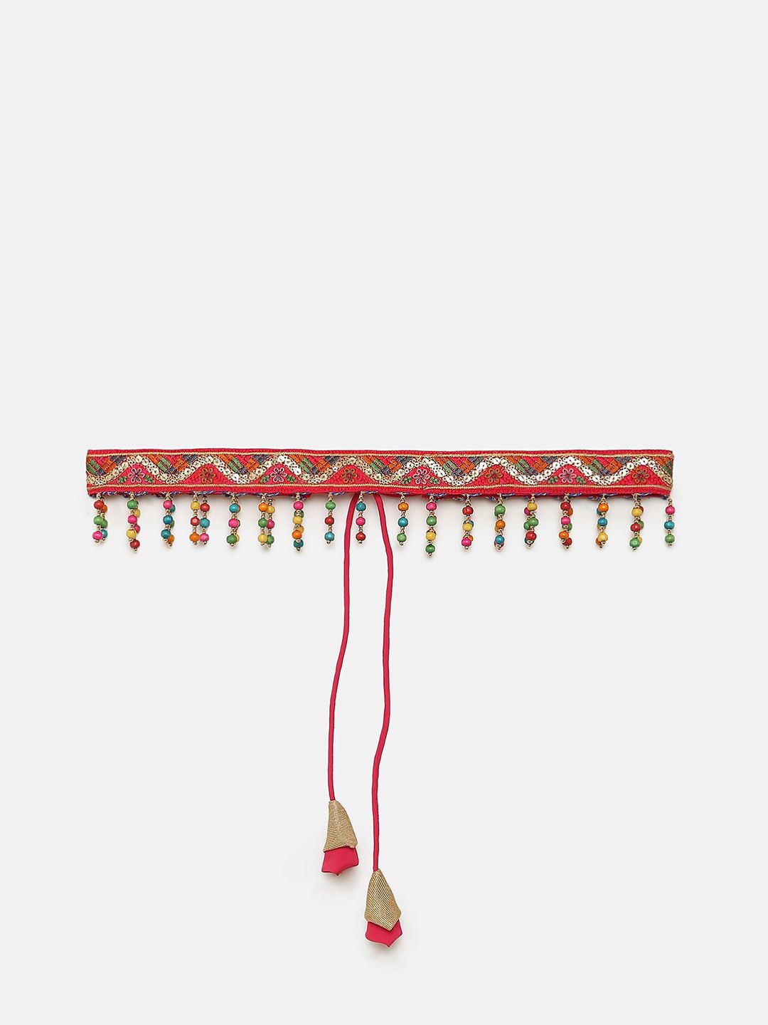 SALWAR STUDIO Women Pink Embellished Belt Price in India