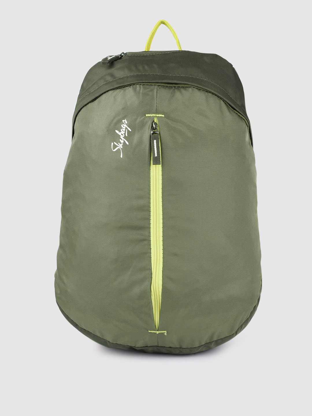Skybags Unisex Green Solid Backpack Price in India