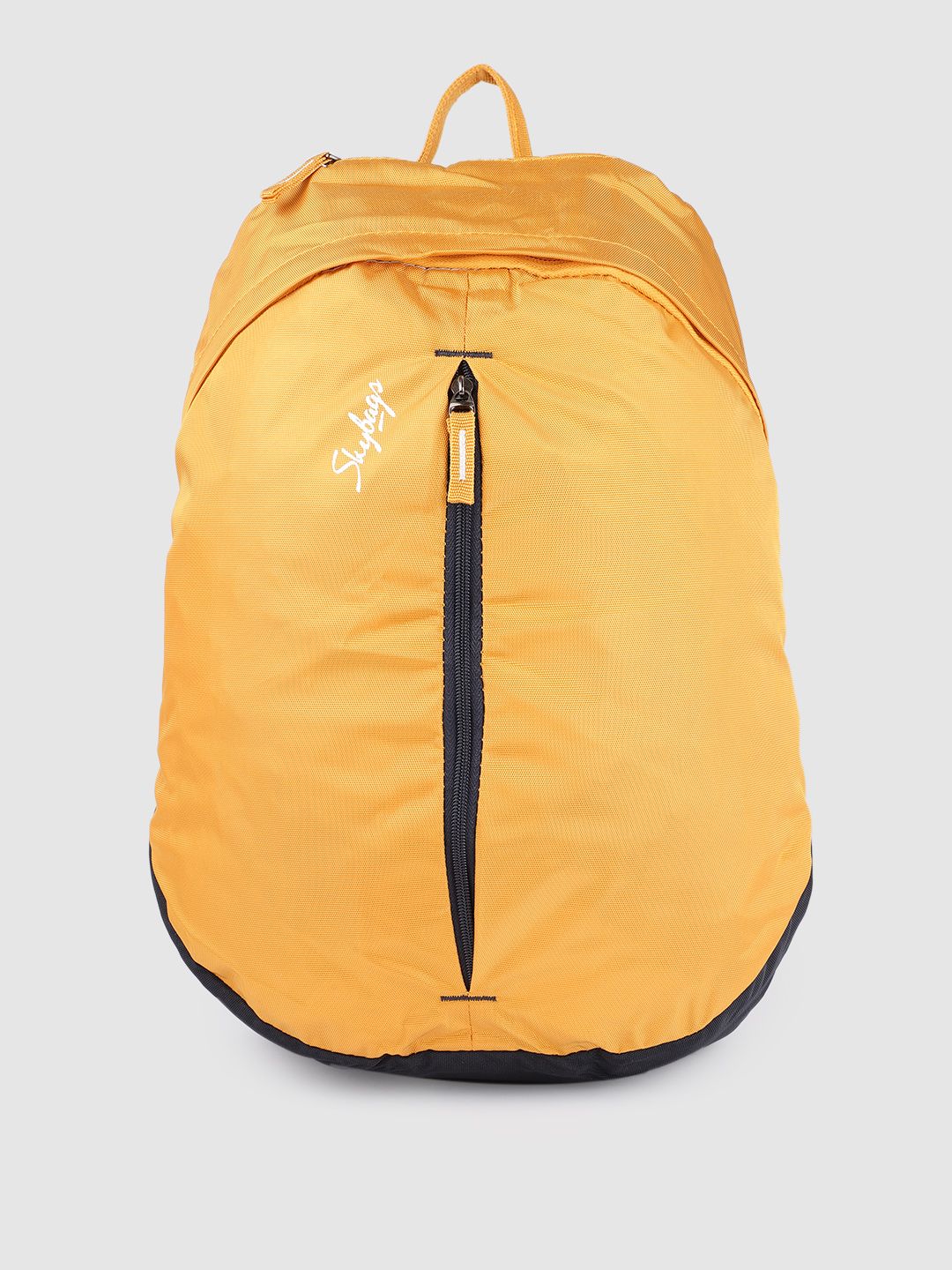 Skybags Unisex Yellow Solid Backpack Price in India