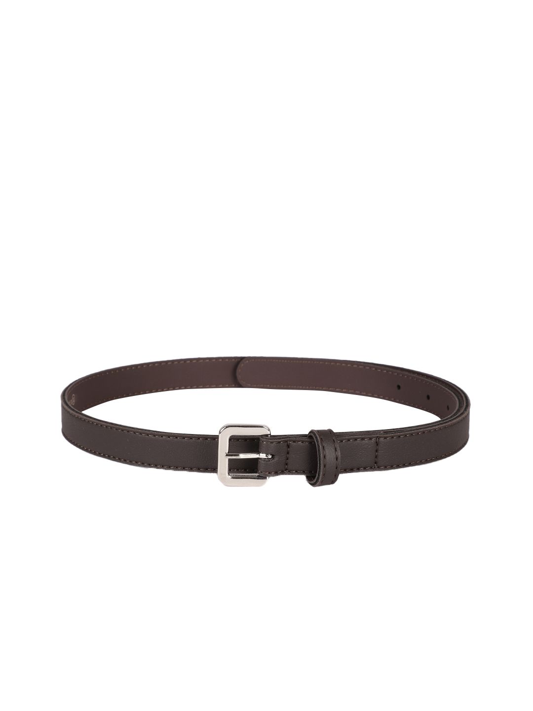 Baggit Women Brown Solid Slim Belt Price in India