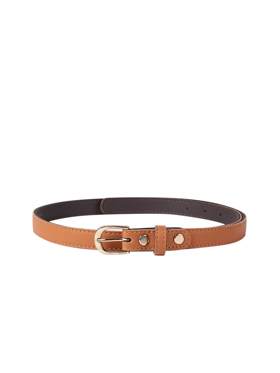 Baggit Women Tan Brown Textured Belt Price in India