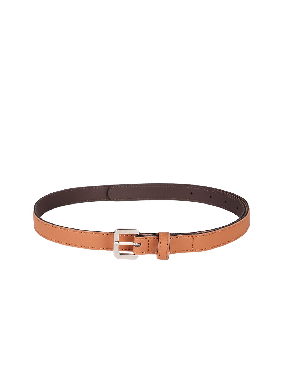 Baggit Women Tan Brown Solid Slim Belt Price in India