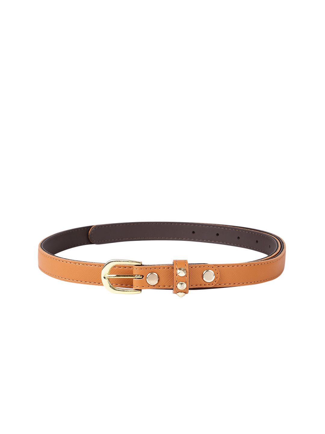 Baggit Women Tan Brown Textured Belt Price in India