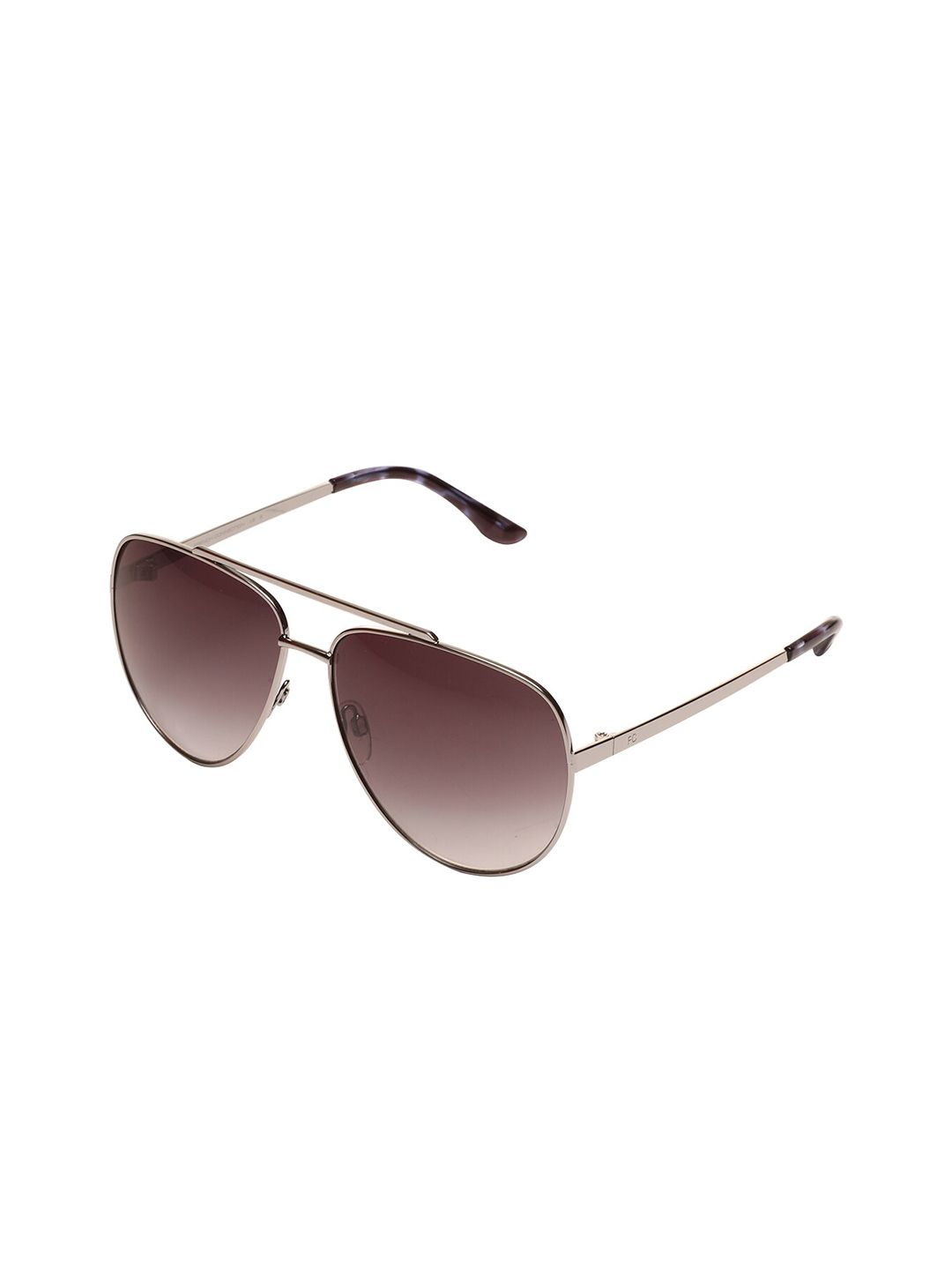 French Connection Unisex Grey Aviator Sunglasses with UV Protected Lens FC 7434 Price in India