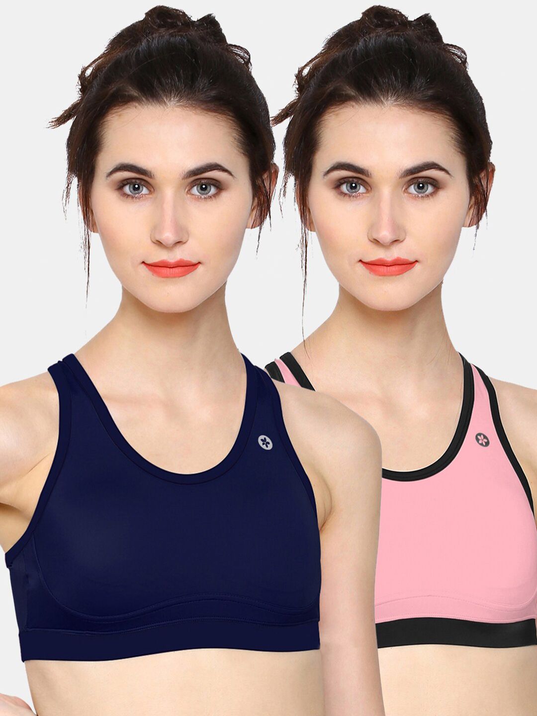 Sonari Blue & Pink Bra Lightly Padded Price in India