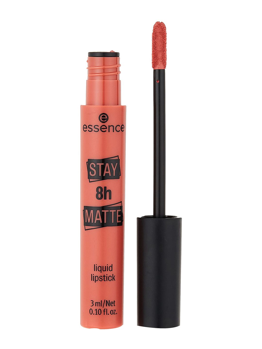 essence Stay 8H Matte Vegan Mask Proof Liquid Lipstick 3 ml - Down To Earth 03 Price in India