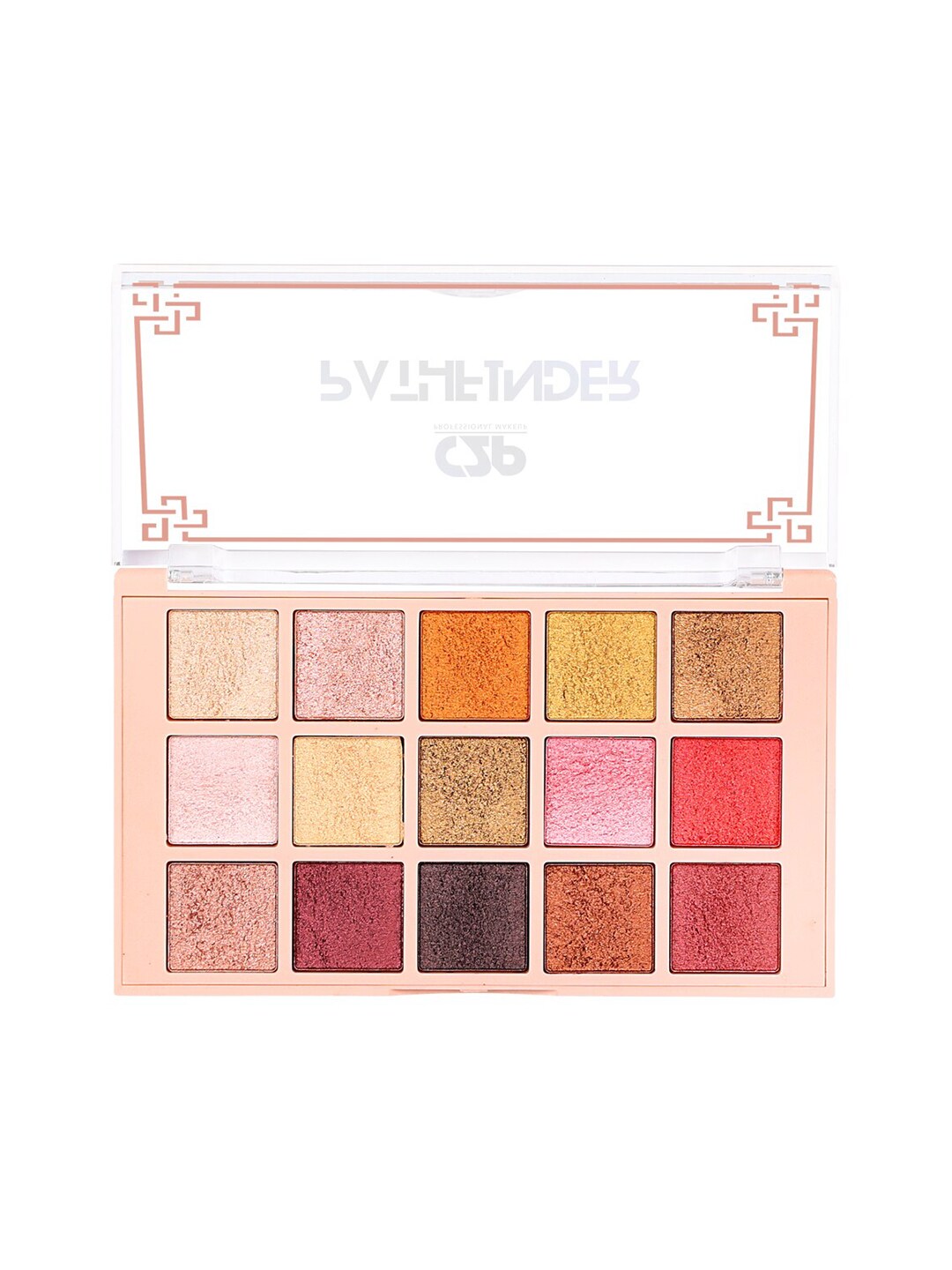C2P PROFESSIONAL MAKEUP Pathfinder 15 Color Eyeshadow Palette - Turkish Delight 03 Price in India