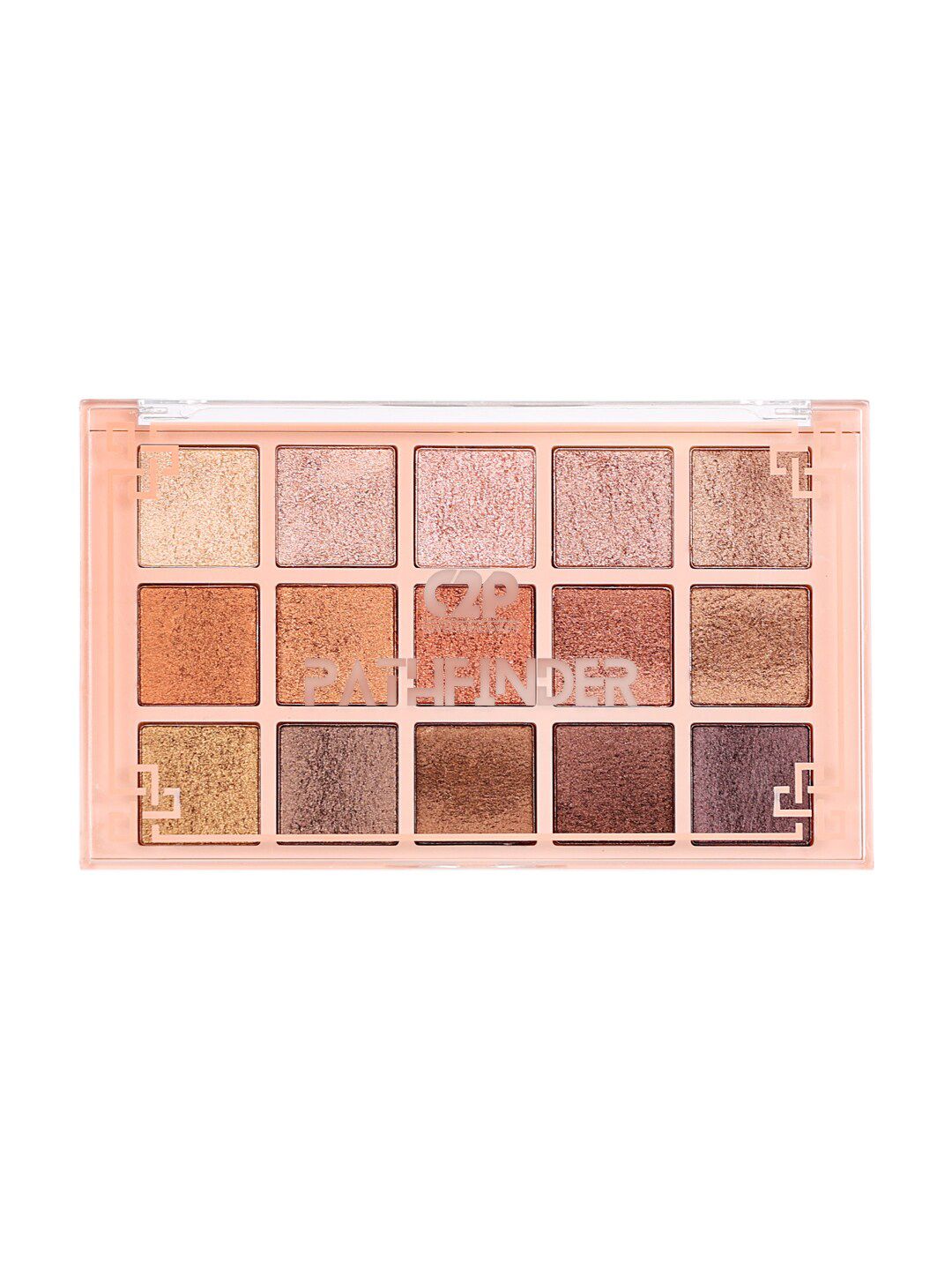 C2P PROFESSIONAL MAKEUP Pathfinder 15 Color Eyeshadow Palette - Burned Almond 06 Price in India