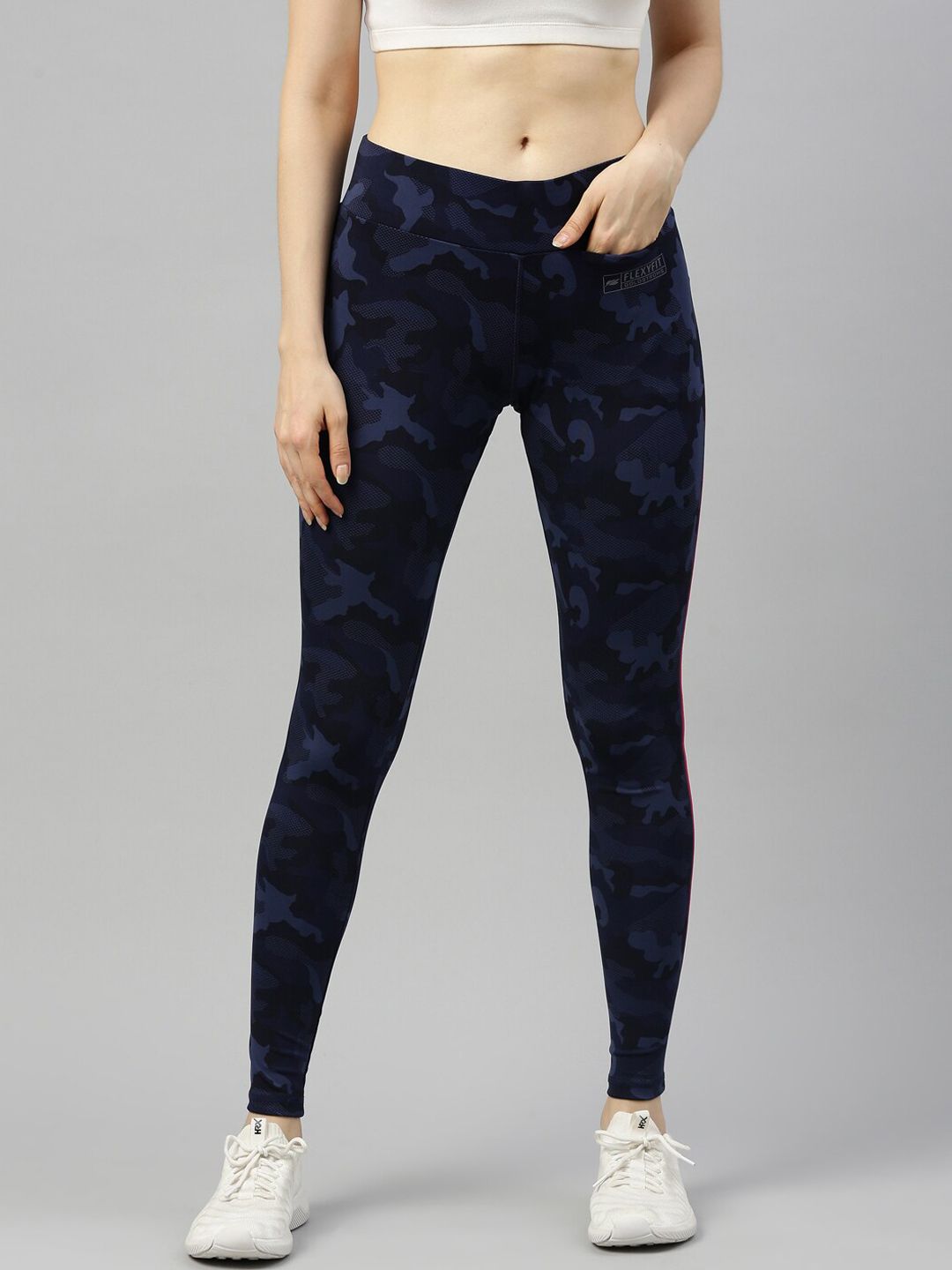 GOLDSTROMS Women Navy Blue Tights Price in India