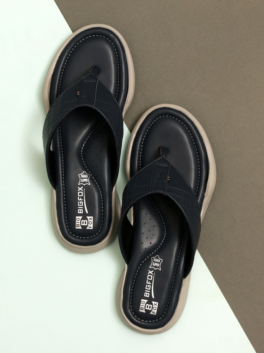 Big Fox Men Blue Slip-On