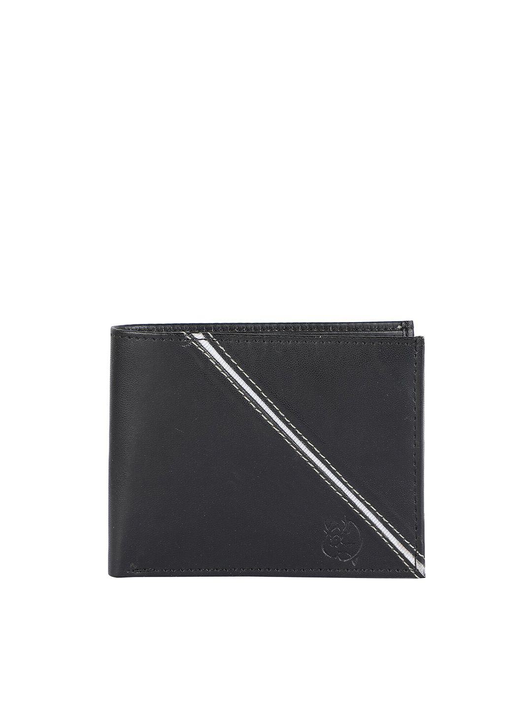 ZEVORA Women Black PU Two Fold Wallet Price in India