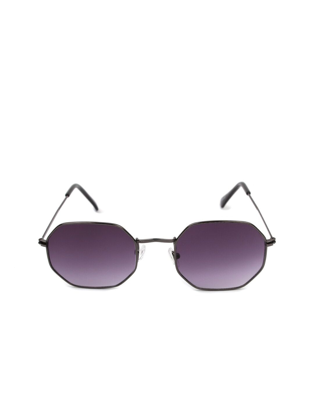 FUZOKU Unisex Purple Lens & Black Sunglasses with UV Protected Lens FZKSS2020SG0328 Price in India