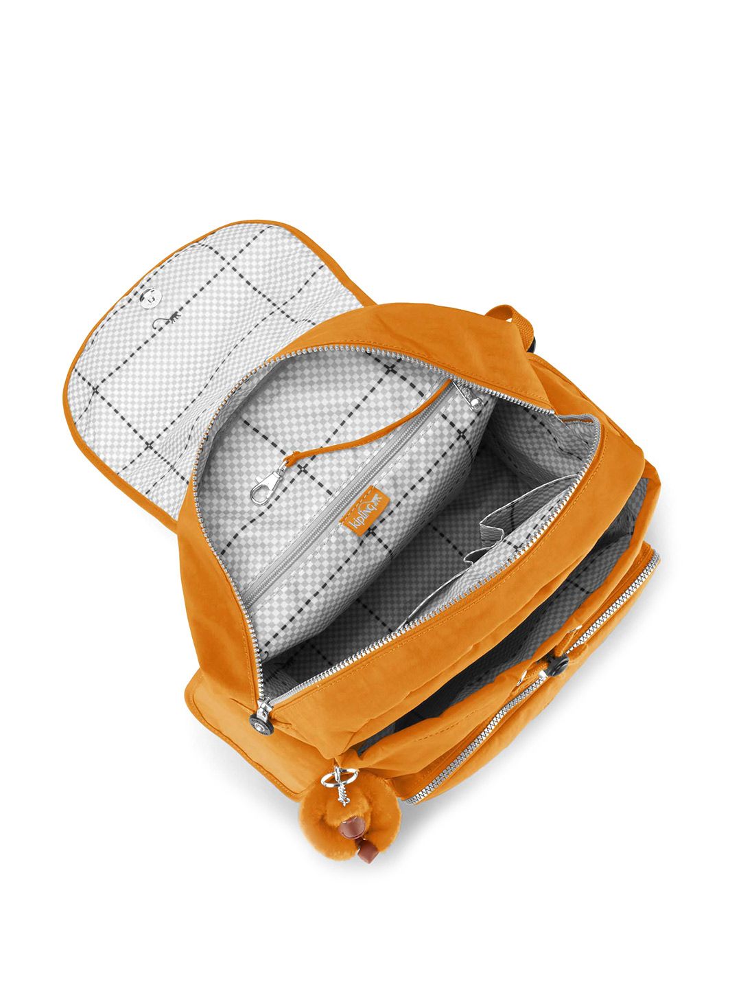 Buy Kipling Women Mustard Yellow Backpack - Backpacks for  display picture 1