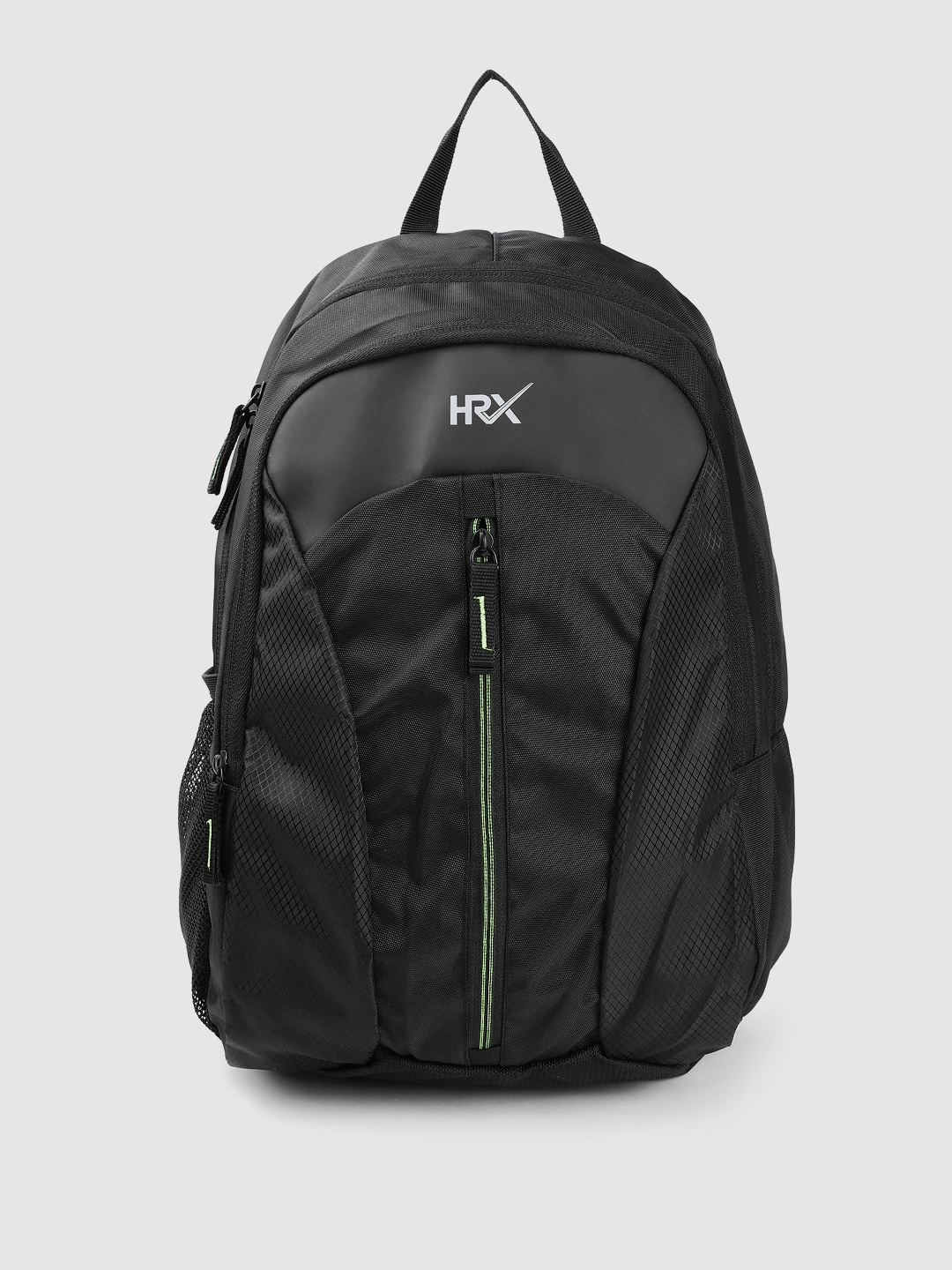 HRX by Hrithik Roshan Unisex Black Solid Lifestyle Backpack Price in India