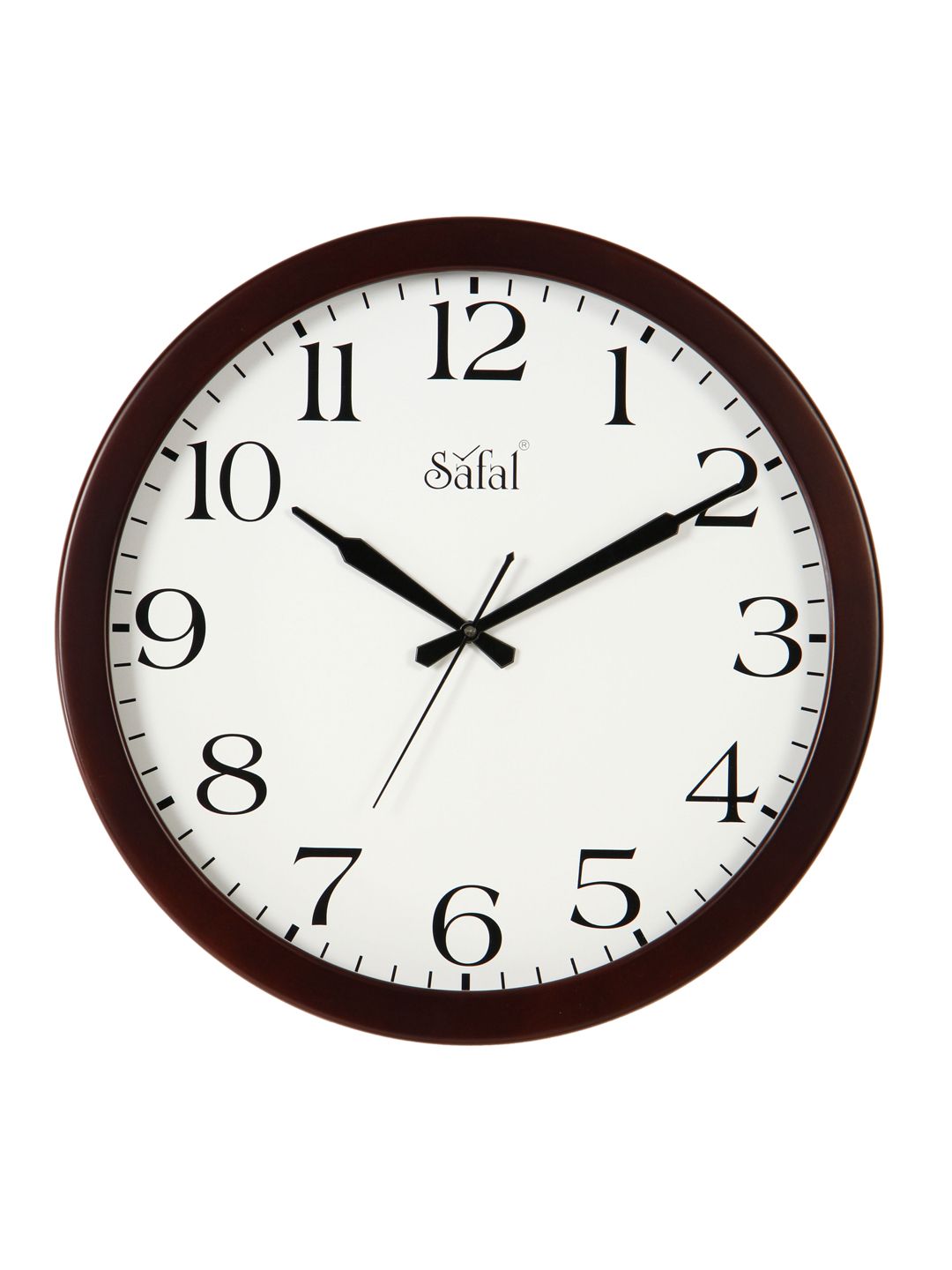 Safal White Dial Round 40 cm Analogue Wall Clock Price in India