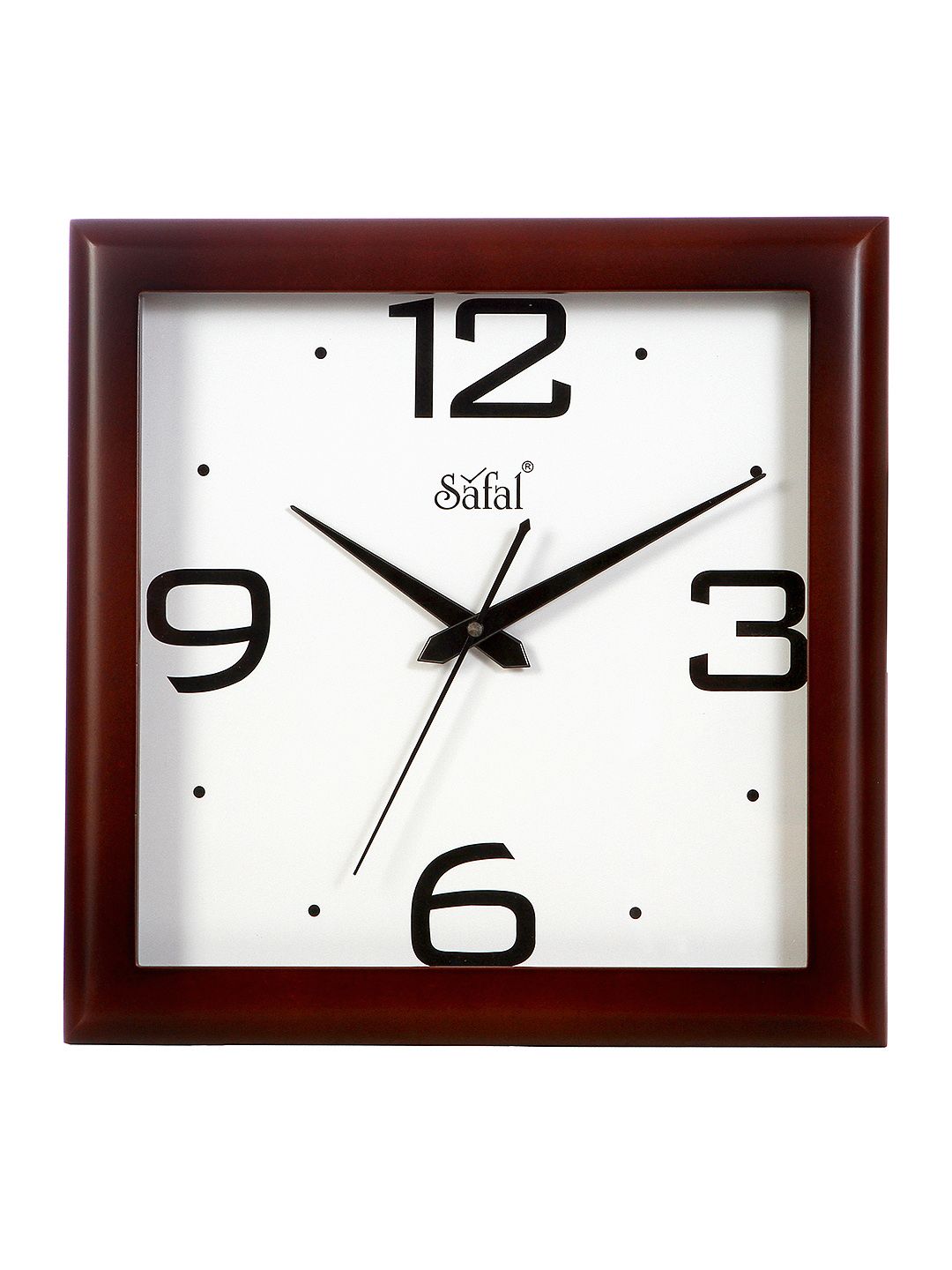 Safal White Analogue 30 cm Wall Clock Price in India