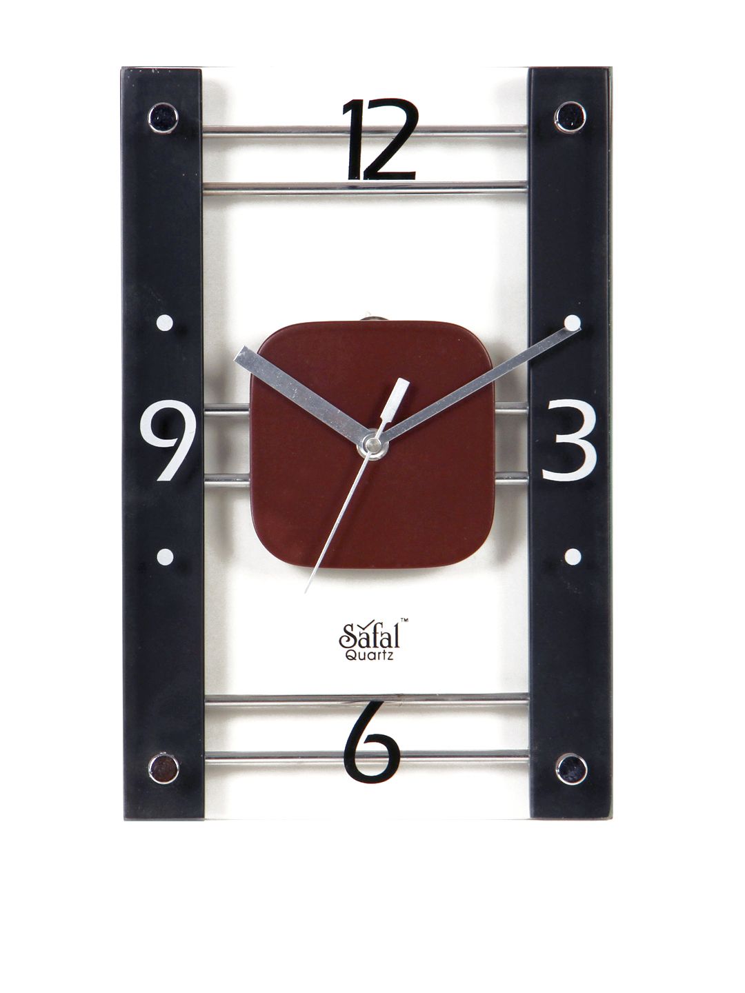 Safal Red & Black Dial 27 cm Analogue Wall Clock Price in India