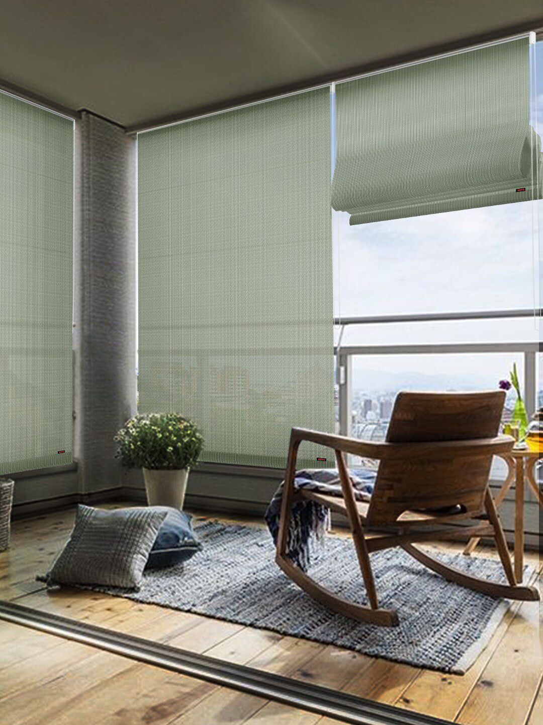 Hippo Green Room Darkening Window Blinds Price in India