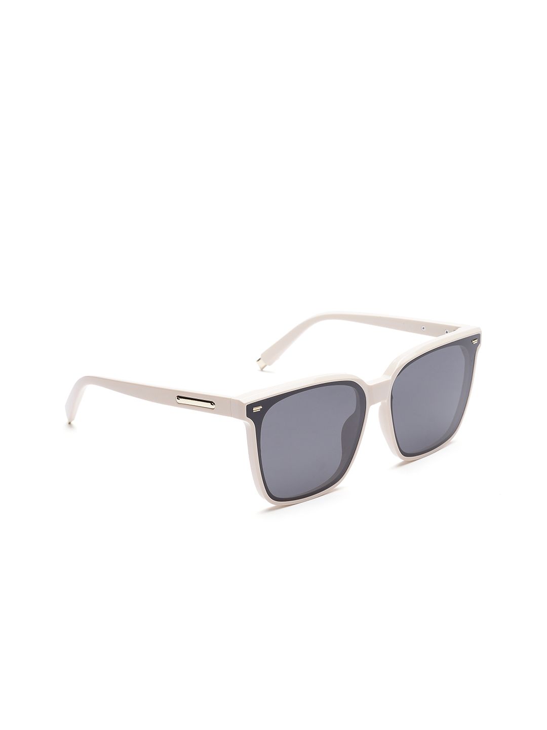 Carlton London Women Black Lens & Black Rectangle Sunglasses CLSW029 Price in India