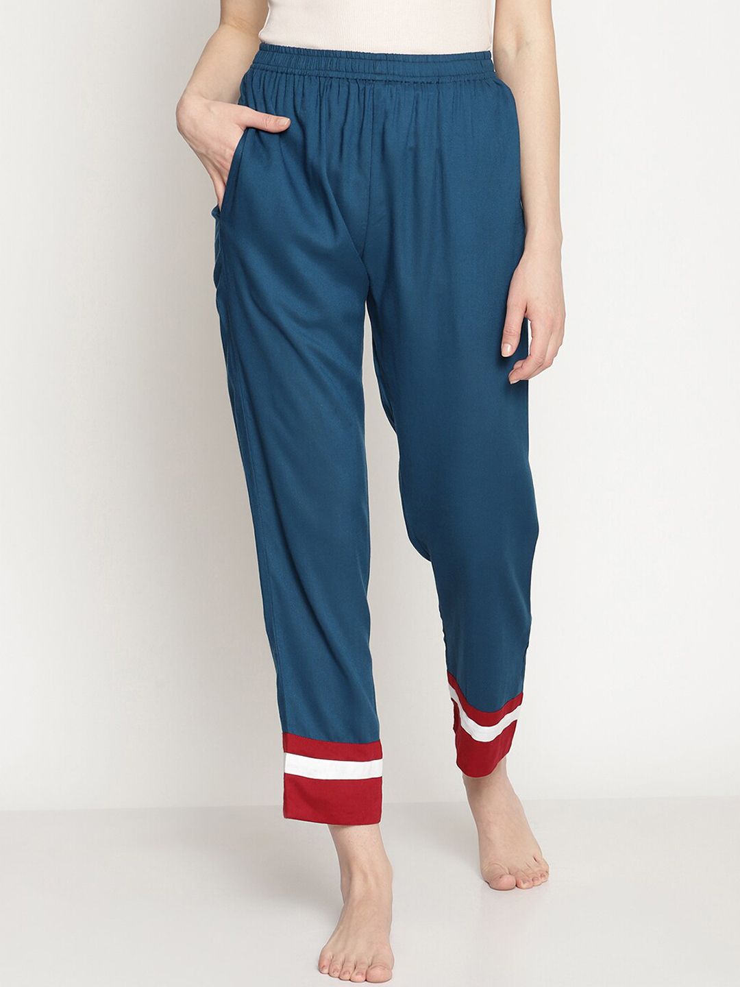 COASTLAND Women Blue Lounge Pants Price in India