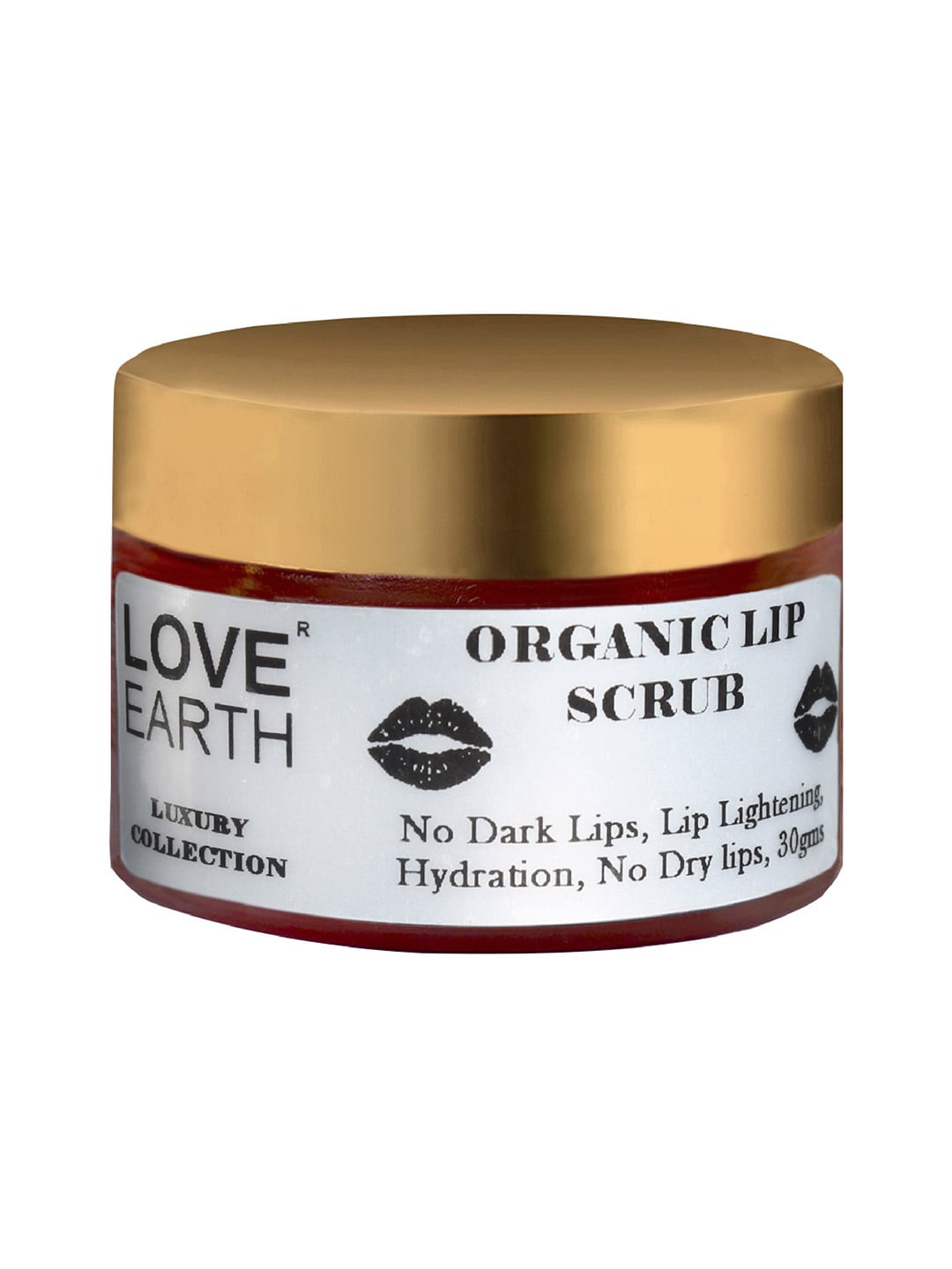 LOVE EARTH Luxury Collection Organic Lip Scrub with Cocoa Butter & Argan Oil - 30 g Price in India