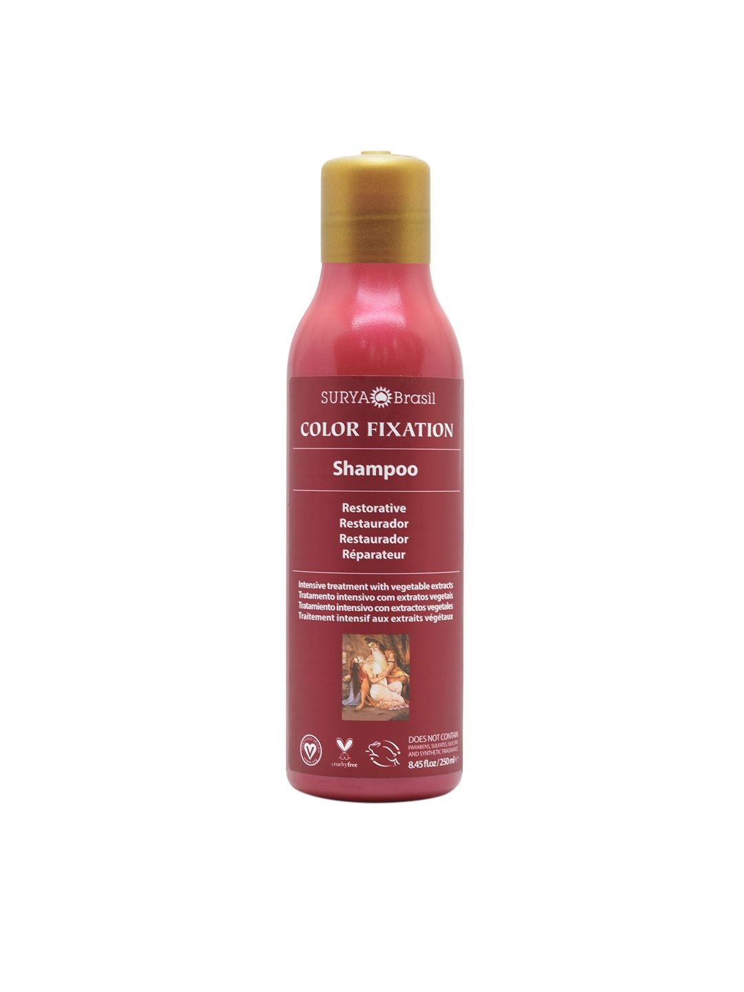 SURYA Brasil Color Fixation Restorative Shampoo with Aloe Vera - 250 ml Price in India