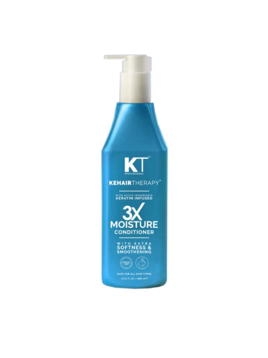 KEHAIRTHERAPY Keratin Infused 3X Moisture Hair Conditioner with Extra Softness - 1000 ml Price in India