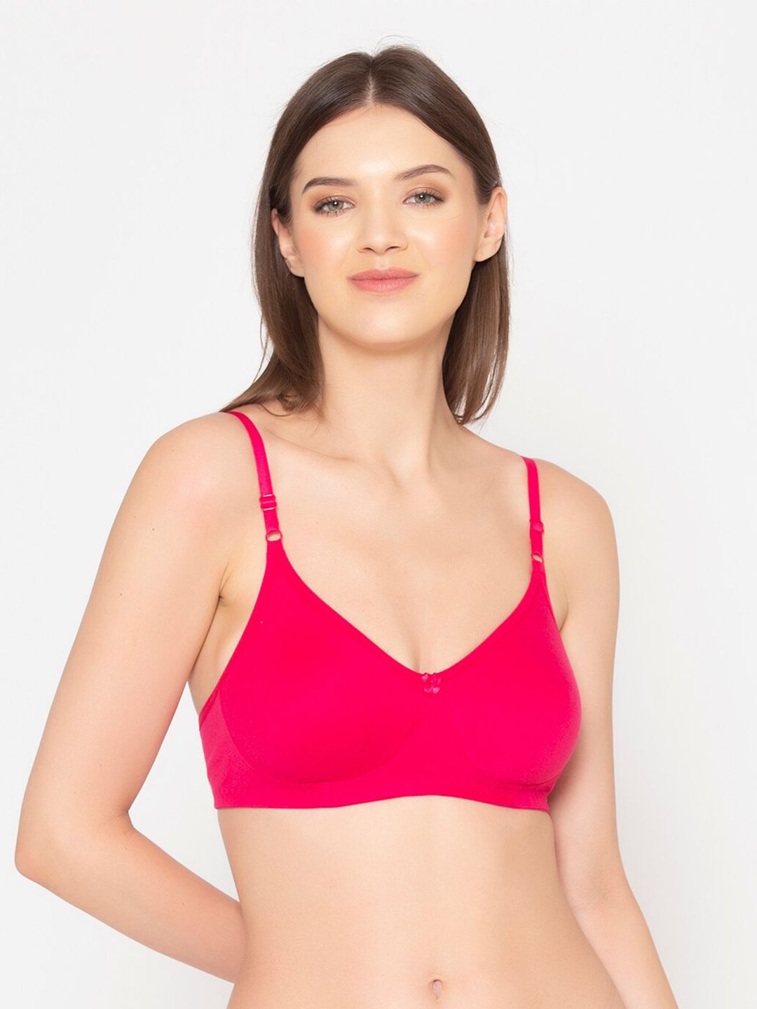 Buy Groversons Paris Beauty GROVERSONS Paris Beauty Pink Full Coverage  Wireless Seamless Every Day T-Shirt Bra