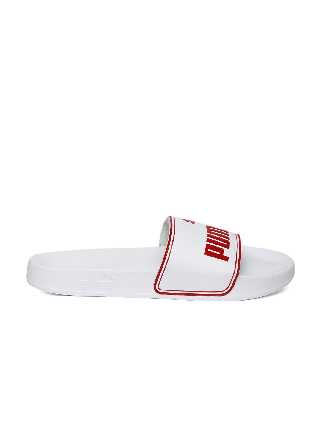 puma white flip flops