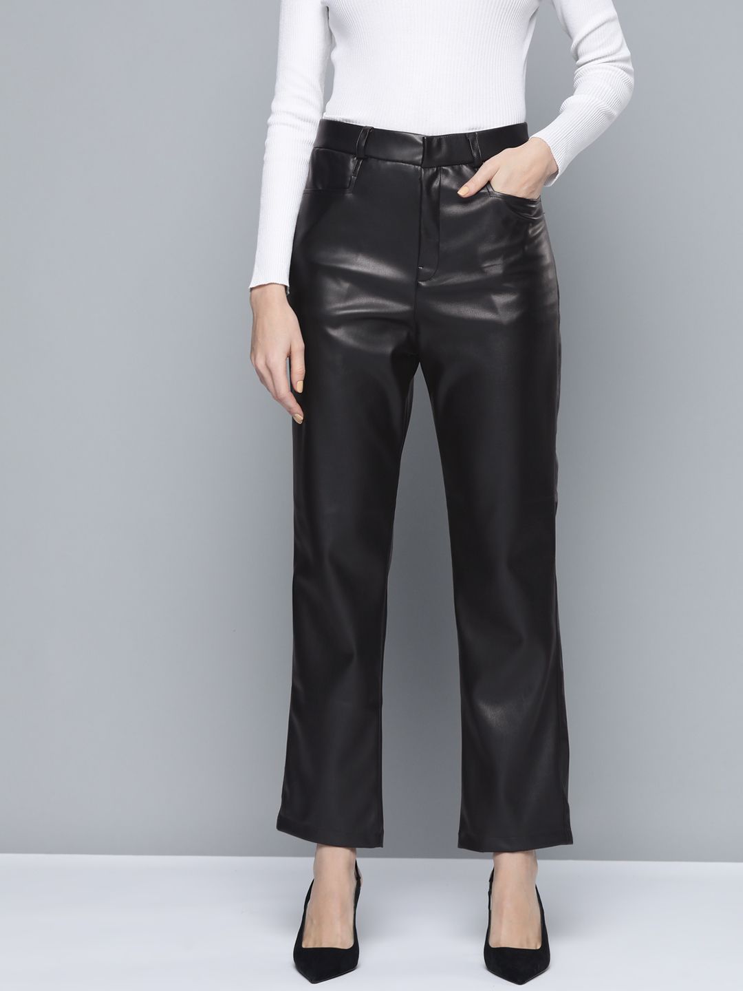 Pu clearance coated trousers