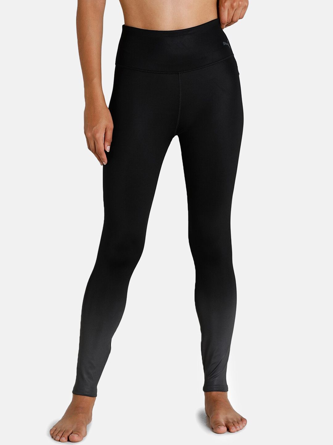 Puma Women Black Studio Ombre Yoga Tights Price in India