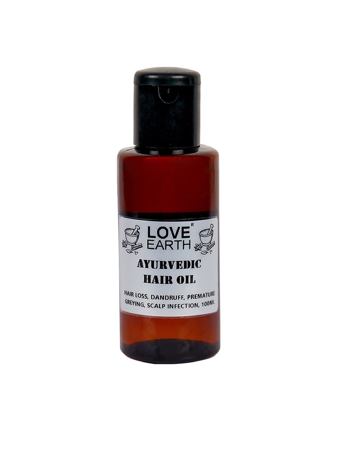LOVE EARTH Ayurvedic Hair Oil with Amla & Shikakai 100 ml Price in India