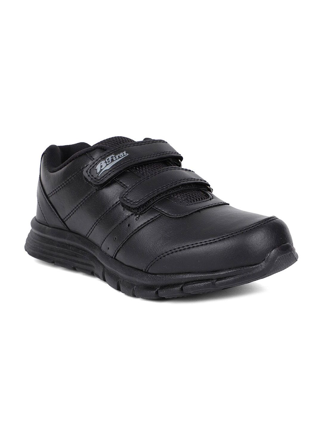 Bata Men Black Velcro Sneakers