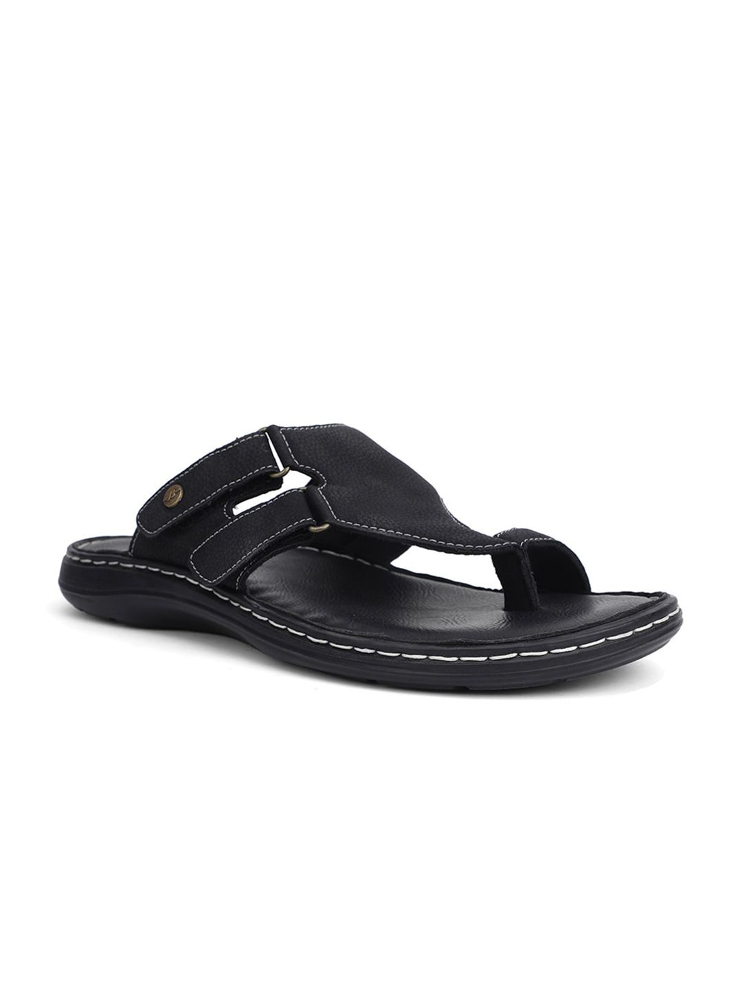 Bata Men Black Comfort Sandals