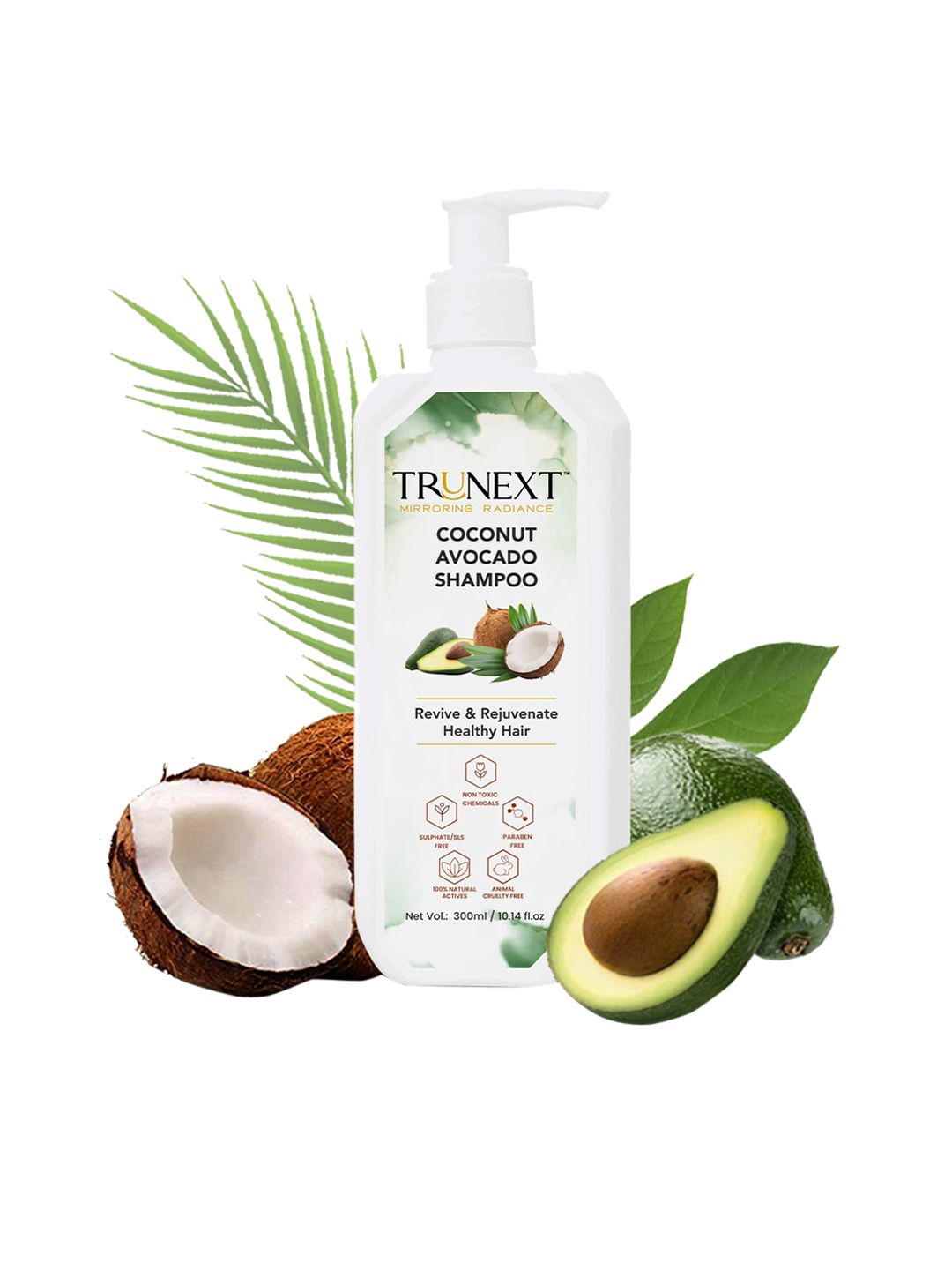 TRUNEXT Coconut Avocado Shampoo 300 ml Price in India