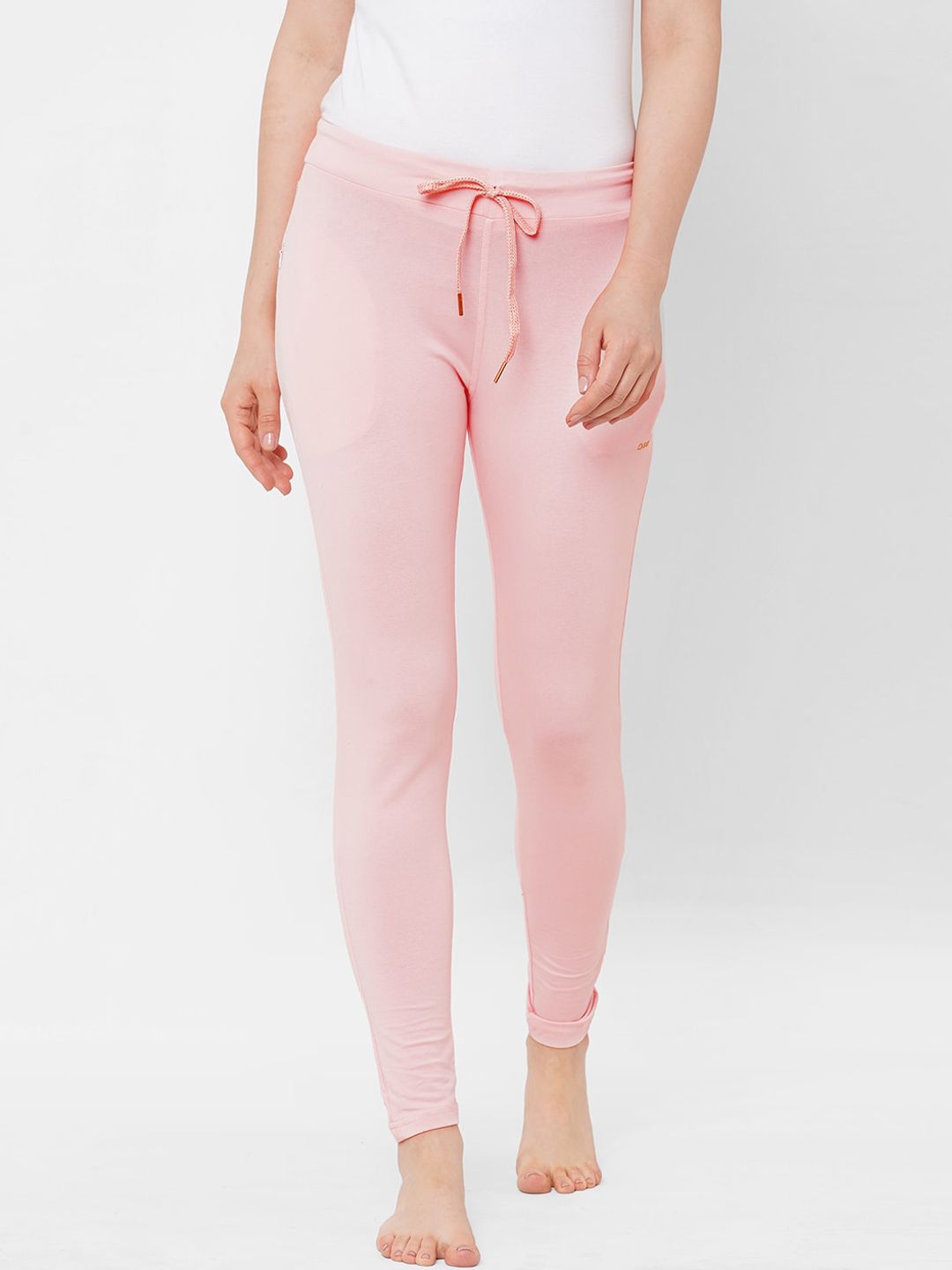 Sweet Dreams Women Pink Solid Cotton Pyjamas Price in India