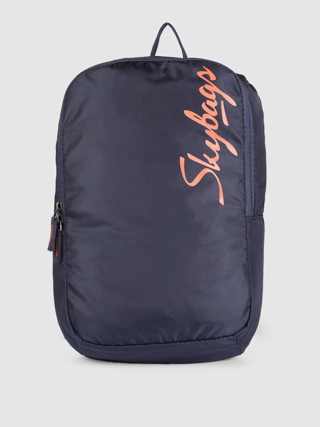 Skybags Unisex Navy Blue Brand Logo Backpack Price in India