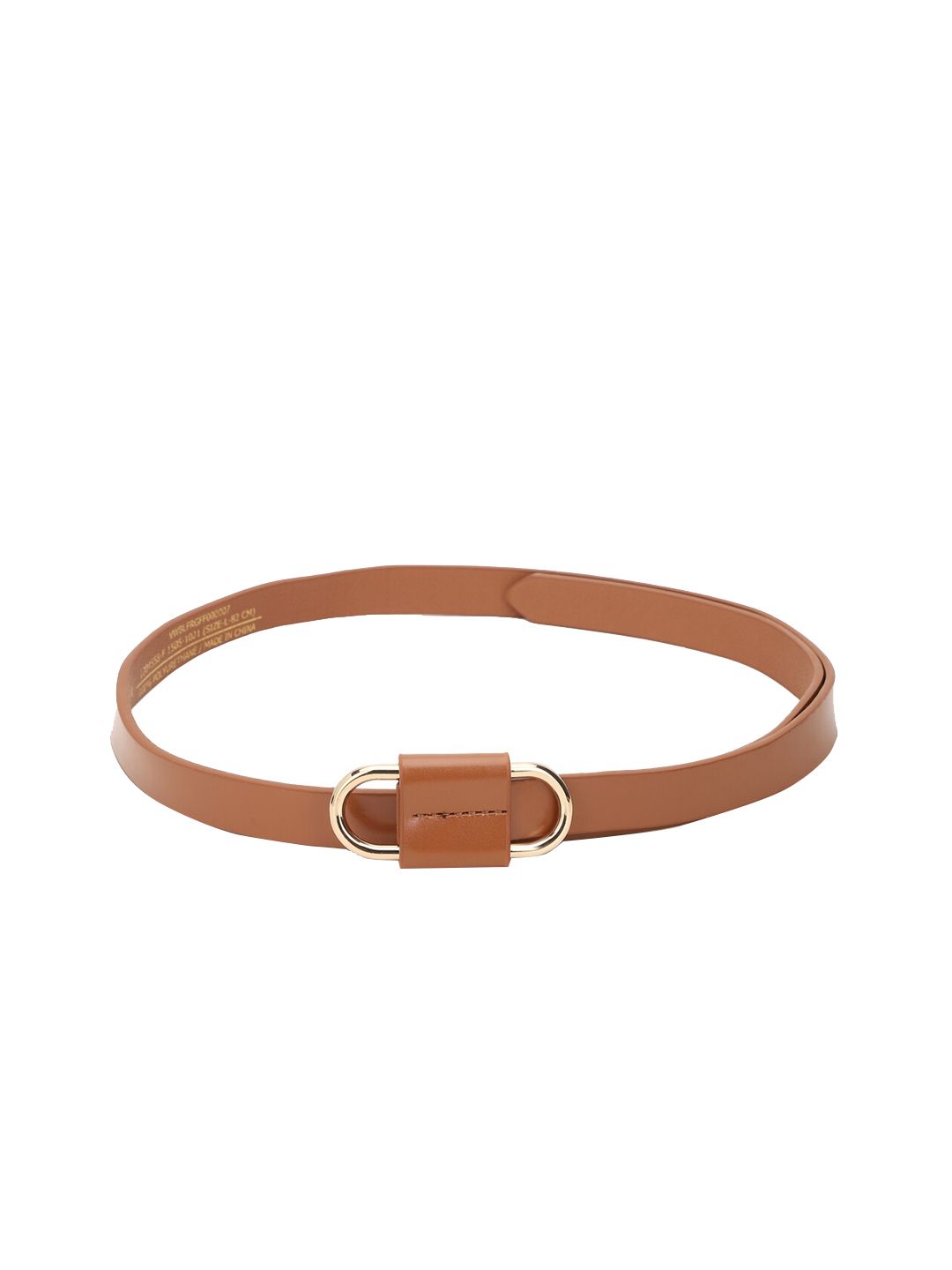 Van Heusen Woman Women Brown Solid Belt Price in India