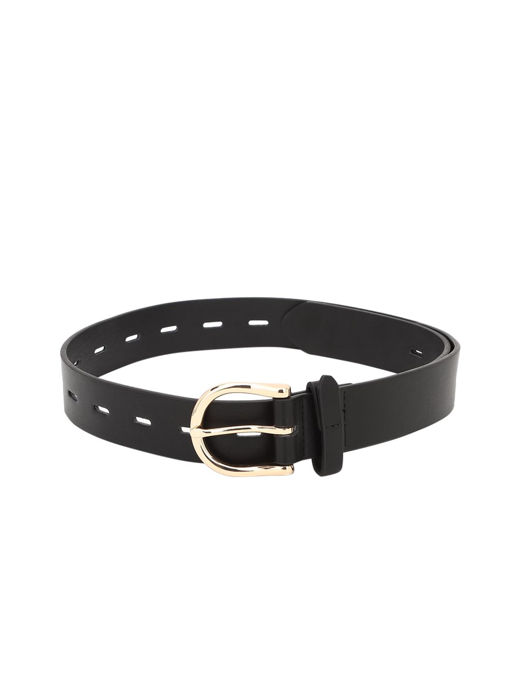 Van Heusen Woman Black PU Belt Price in India