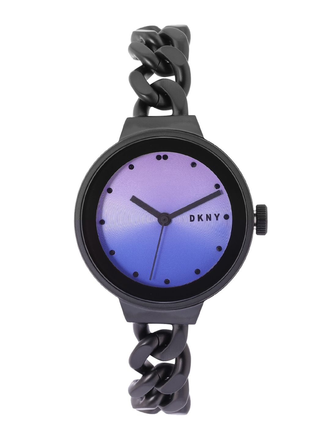 DKNY Women Purple Printed Astoria Analogue Watch NY2837 Price in India